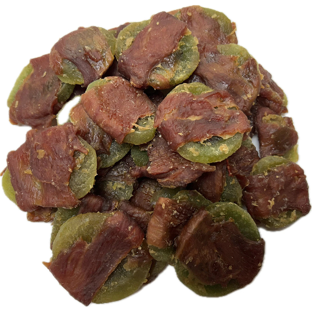 Kiwi Chunks Wrapped Duck Breast